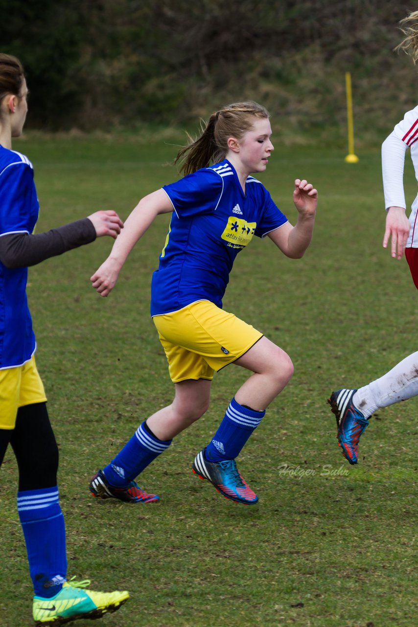 Bild 223 - B-Juniorinnen Tus Tensfeld - TSV Gnutz o.W. : Ergebnis: 1:3